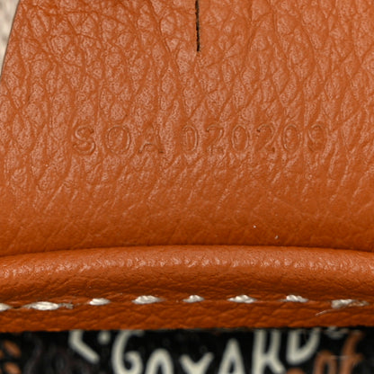 Goyard Goyardine Artois MM Black Gold 7 of 10