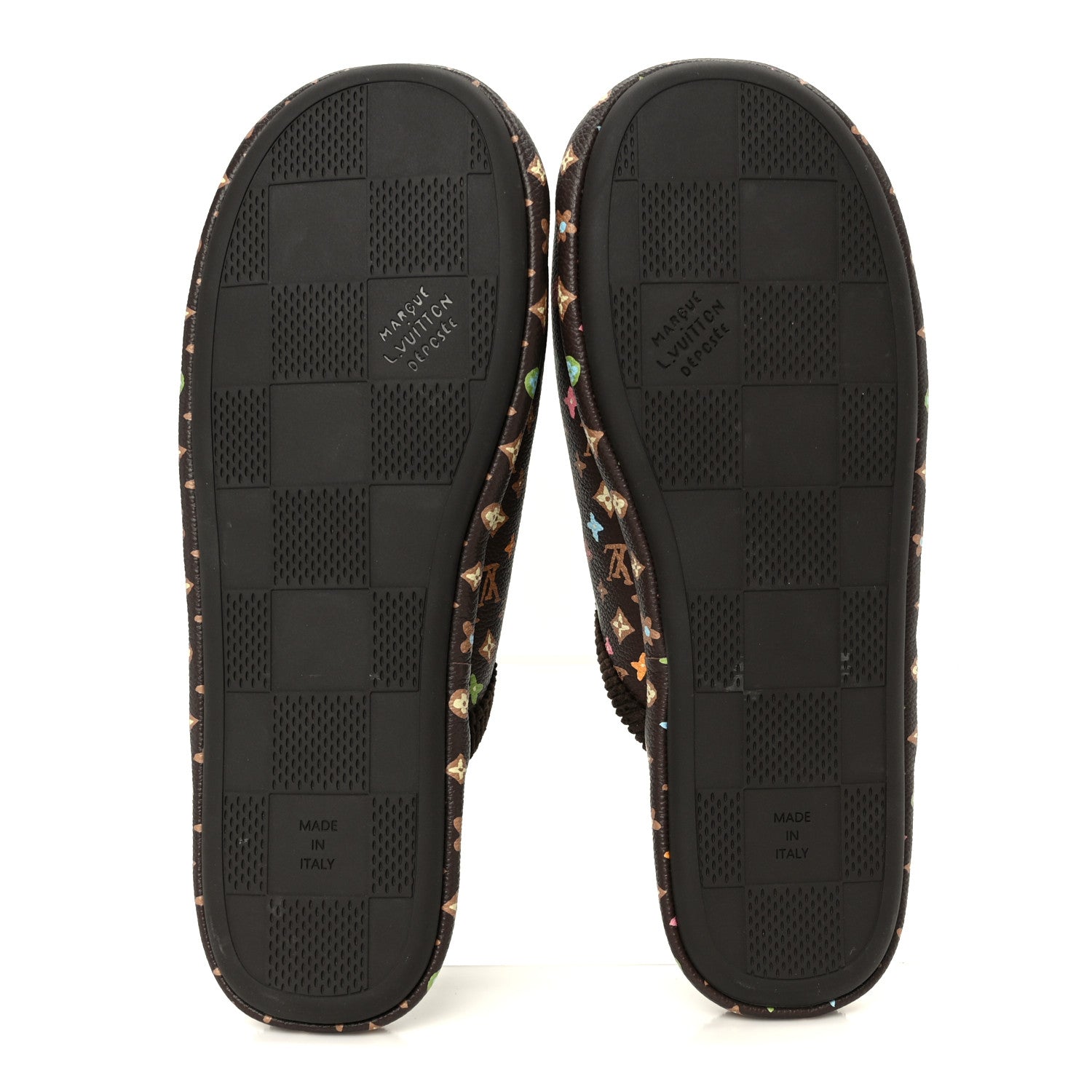 Louis Vuitton X TYLER THE CREATOR Monogram Craggy LV Palace Mens Slippers  9 Mocha 6 of 10