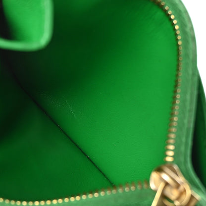 Bottega Veneta Nappa Maxi Intrecciato Zip Card Holder Parakeet 5 of 9