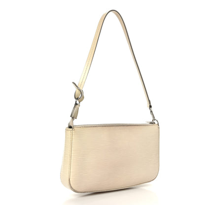Louis Vuitton Epi Pochette Accessories NM Ivory 3 of 12
