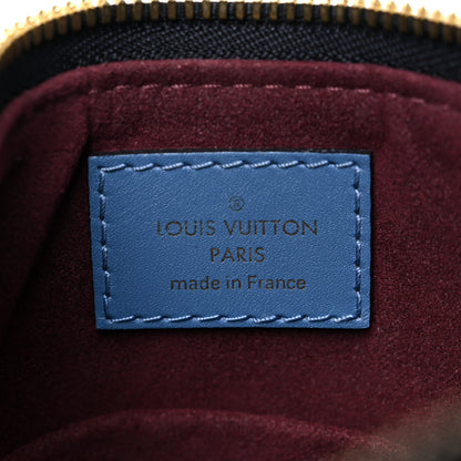 Louis Vuitton Monogram Beaubourg Hobo Mini Bordeaux Red Peach Safran Blue Jean Blue 6 of 15