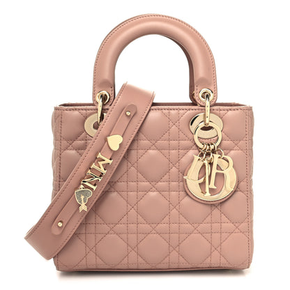 Christian Dior Lambskin Cannage Small My ABC Dior Lady Dior Blush 1 of 12