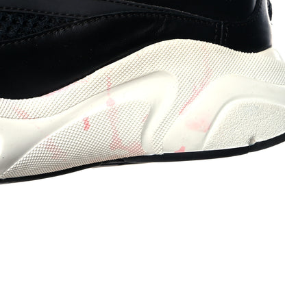 Christian Dior Technical Mesh Calfskin Mens B22 Sneakers 42 Black 9 of 11