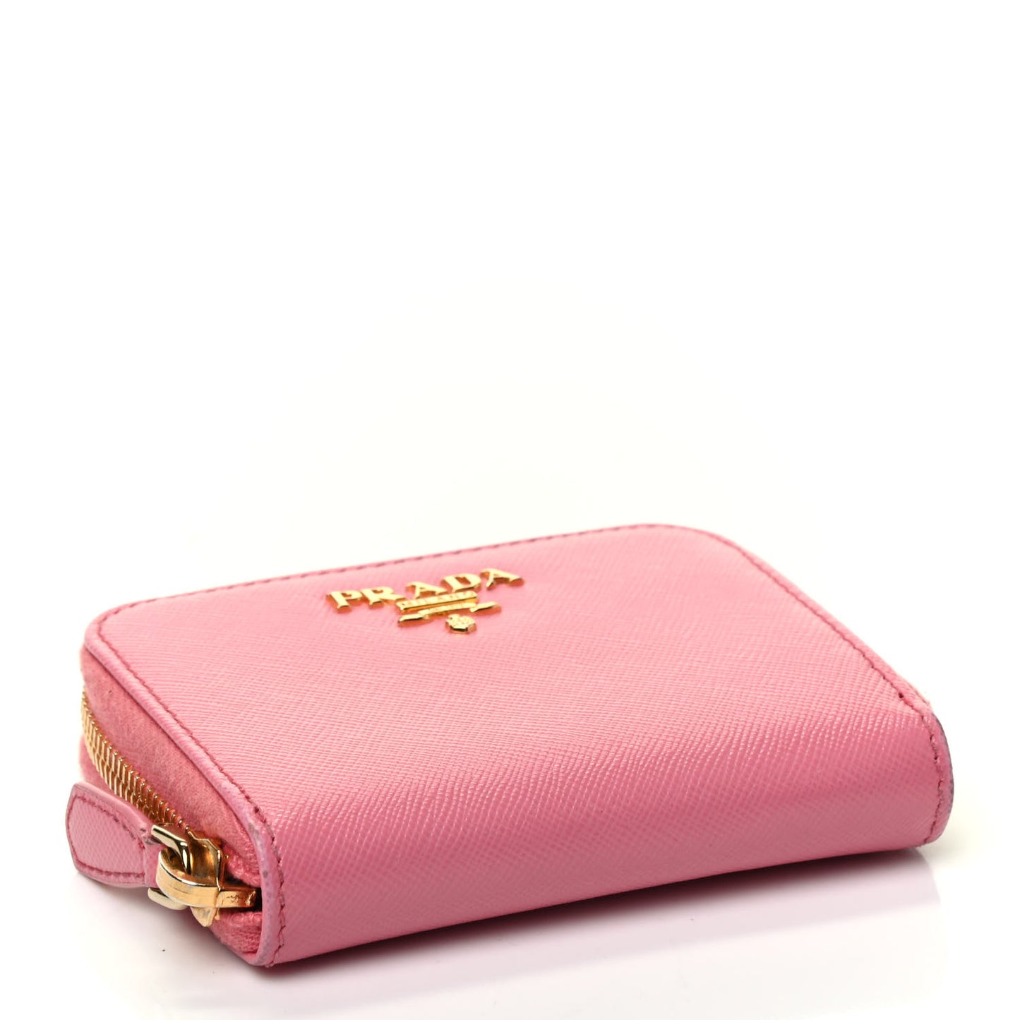 Saffiano Metal Zip Coin Purse Geranio