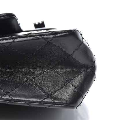 Chanel Aged Calfskin Quilted 2.55 Reissue 225 Flap So Black 8 of 10
