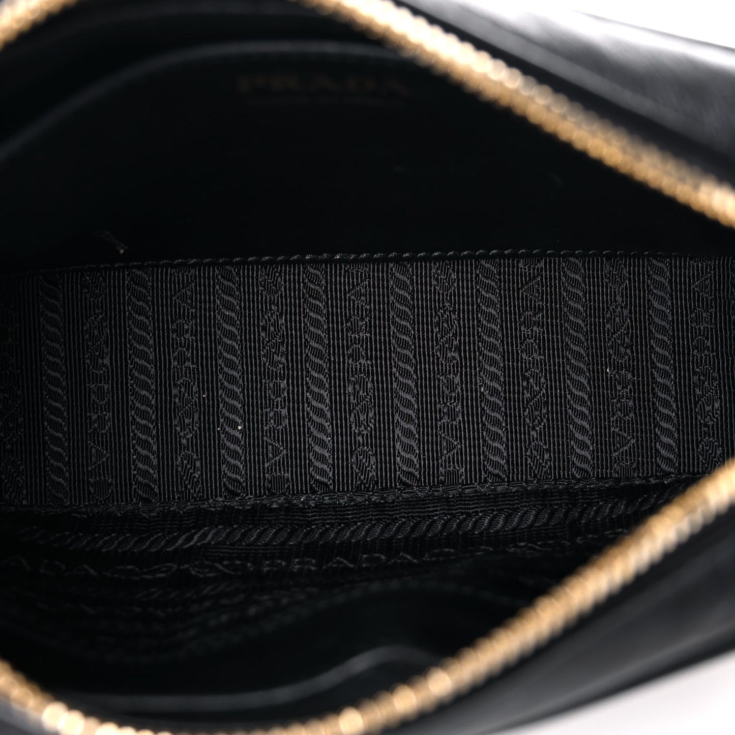 Soft Calfskin Diagramme Crossbody Bag Black