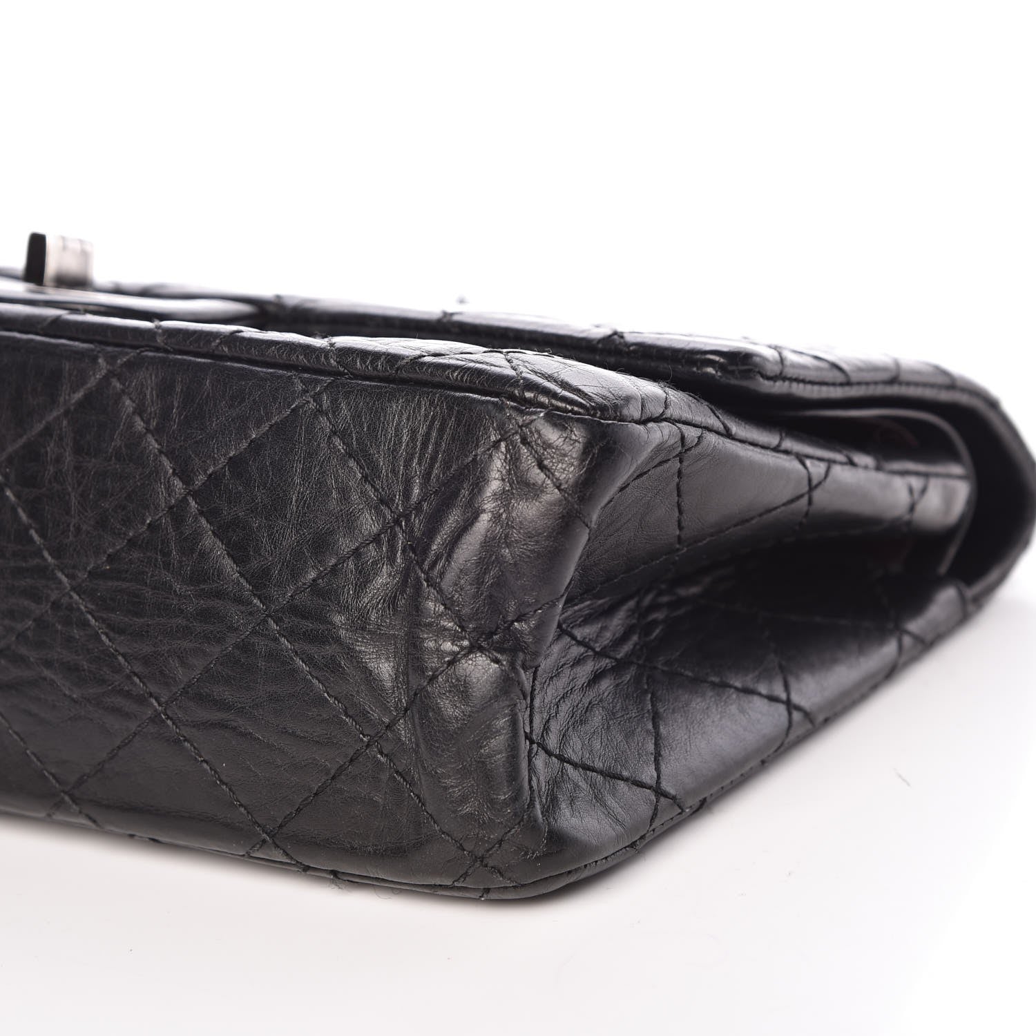 Chanel Aged Calfskin Quilted 2.55 Reissue 225 Flap Black 11 of 11
