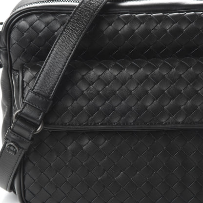 Bottega Veneta Nappa Intrecciato Messenger Bag Black 9 of 9