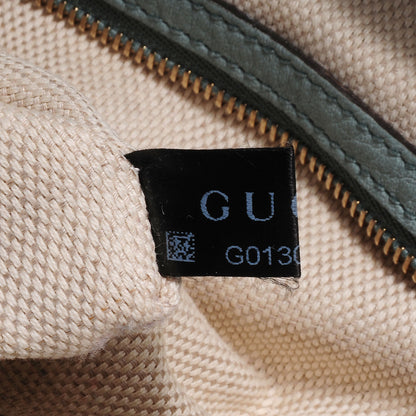 Gucci Calfskin Medium Soho Chain Hobo Splash Blue 5 of 8