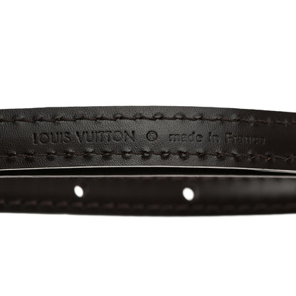 Louis Vuitton Calfskin 16mm Adjustable Shoulder Strap Brown 3 of 4