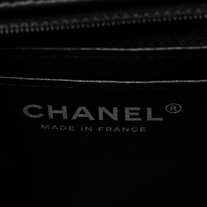 Chanel Wool Tweed Quilted Mini Rectangular Flap Pink Black 6 of 10