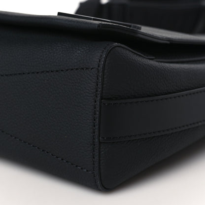 Louis Vuitton Calfskin Aerogram Messenger Black 8 of 8