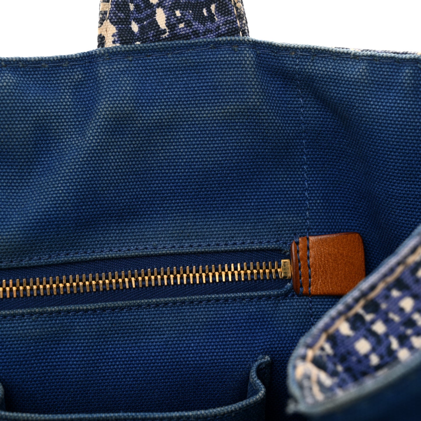 Canapa Tote Blue White