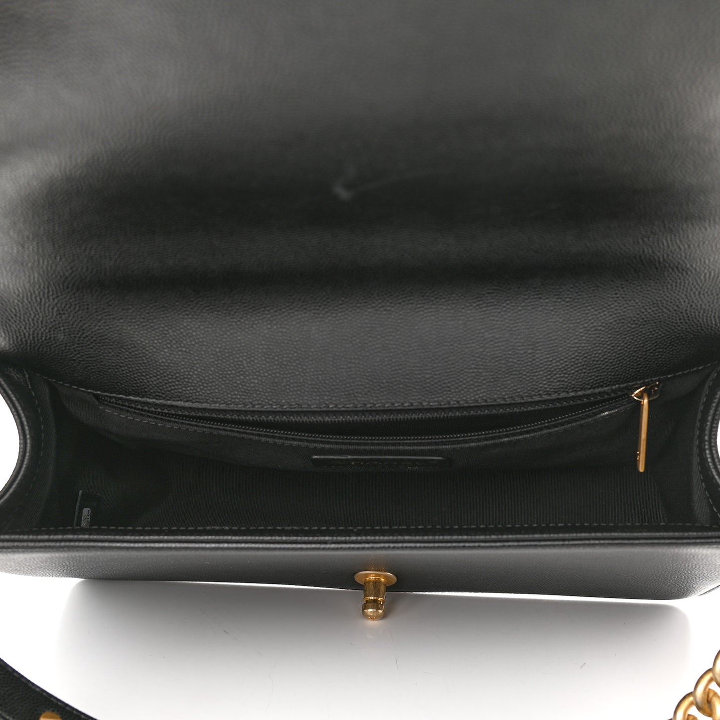 Caviar Quilted New Medium Boy Flap Black