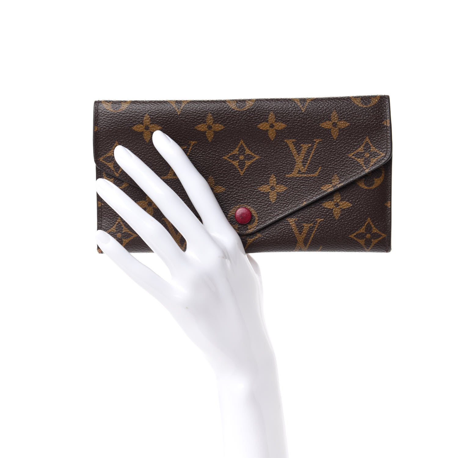 Louis Vuitton Monogram Josephine Wallet Fuchsia 2 of 7