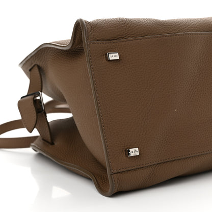 The Row Matte Grained Calfskin Soft Margaux 12 Taupe 8 of 10