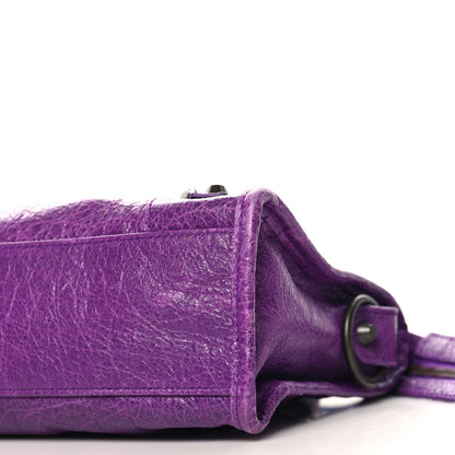 Balenciaga Agneau Classic Hardware Mini City Ultraviolet 11 of 11