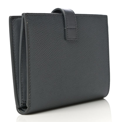 Celine Grained Calfskin Medium Multifunction Strap Wallet Grey 3 of 15