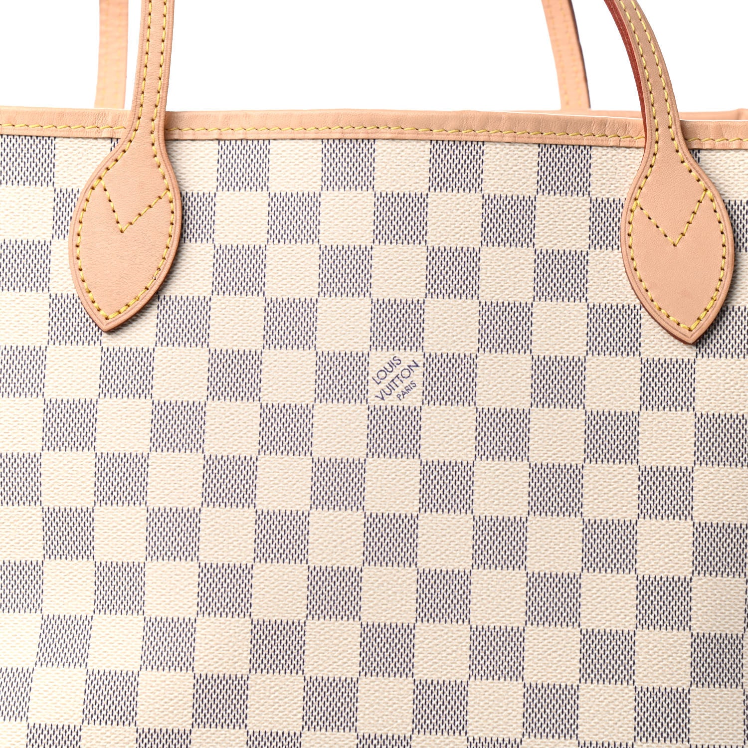 Louis Vuitton Damier Azur Neo Neverfull MM Rose Ballerine 11 of 11