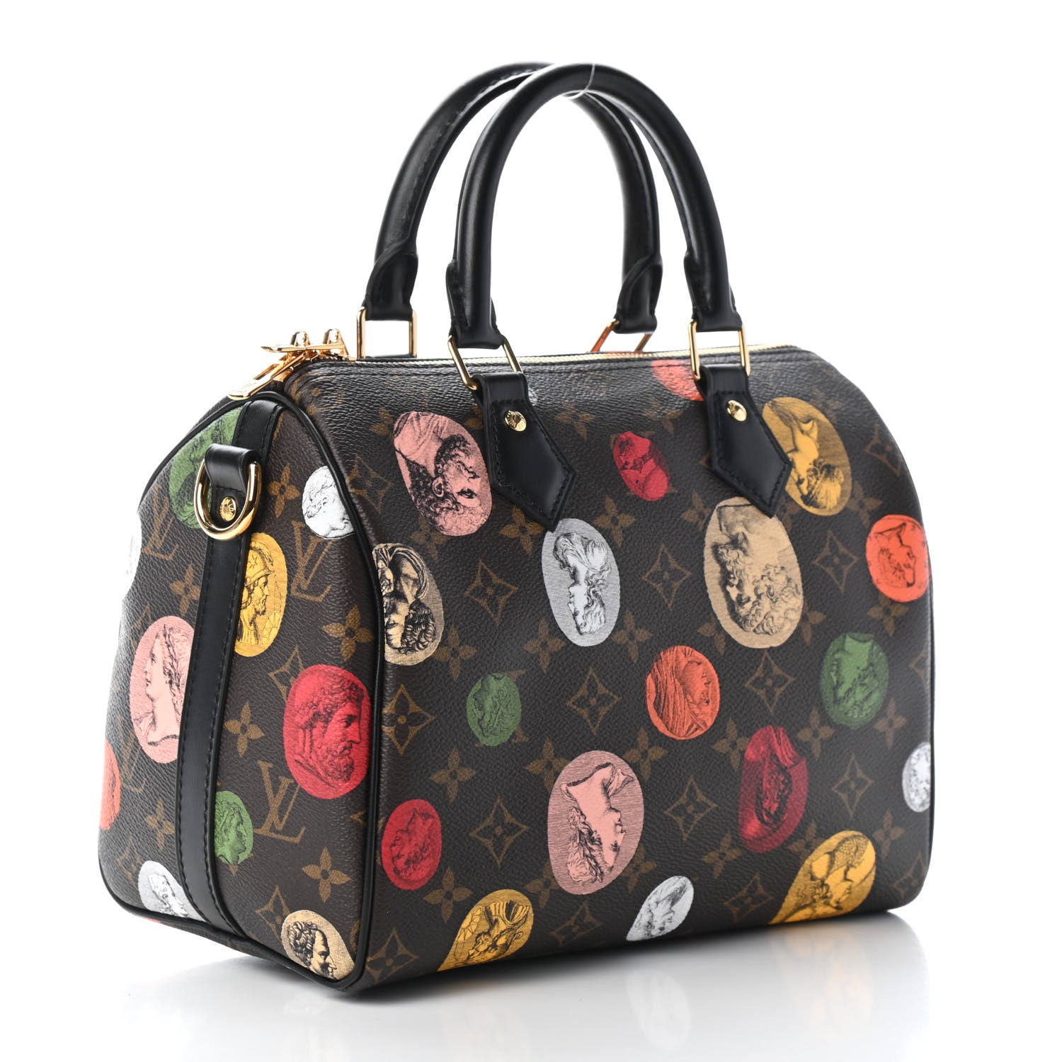 Louis Vuitton X FORNASETTI Monogram Cameo Speedy Bandouliere 25 3 of 8