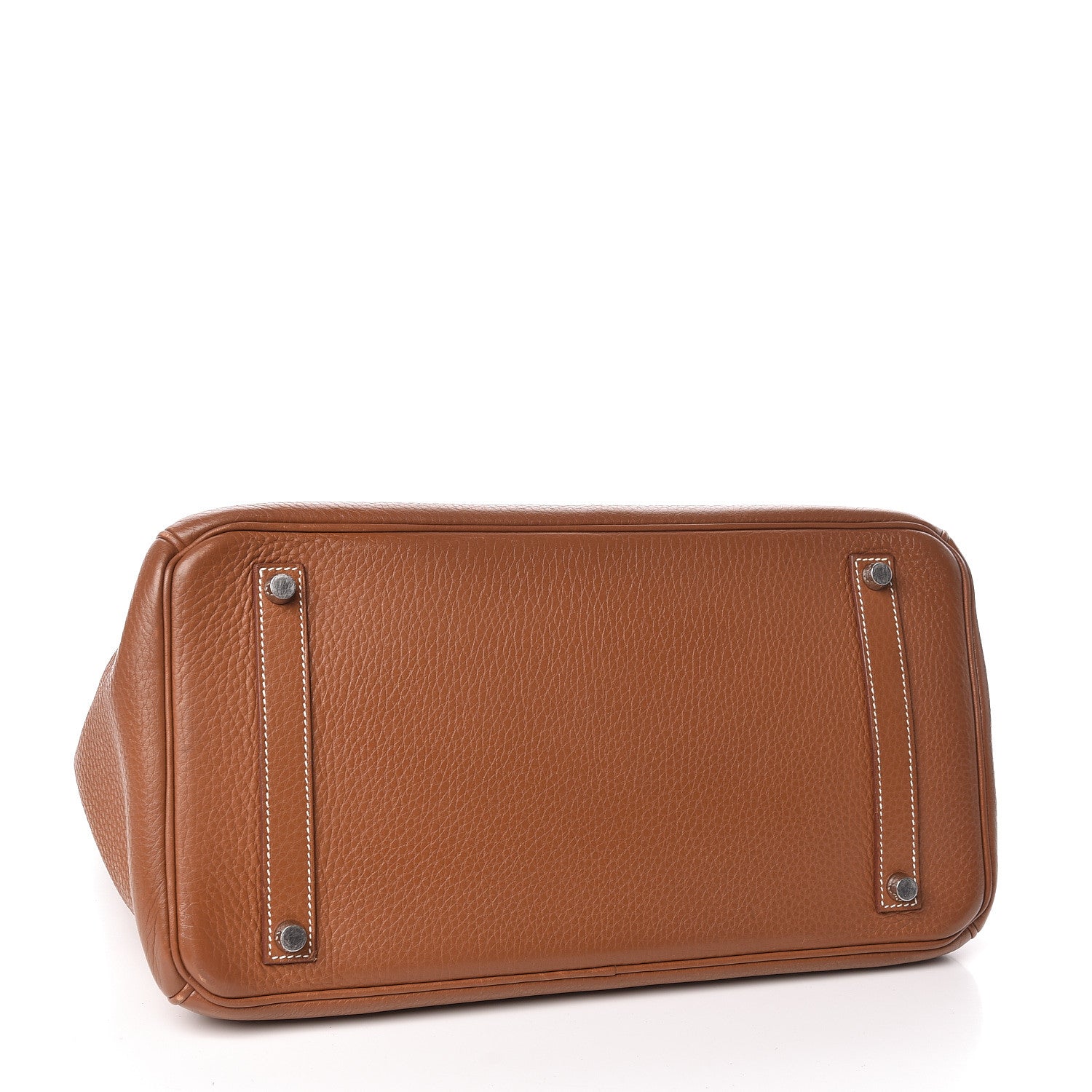 Hermes Taurillon Clemence Birkin 35 Gold 5 of 31