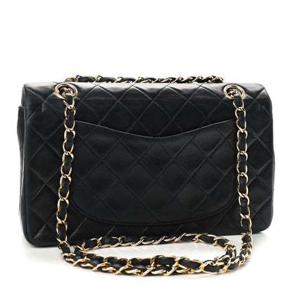 Chanel Lambskin Quilted Small Double Flap Black 2 of 11