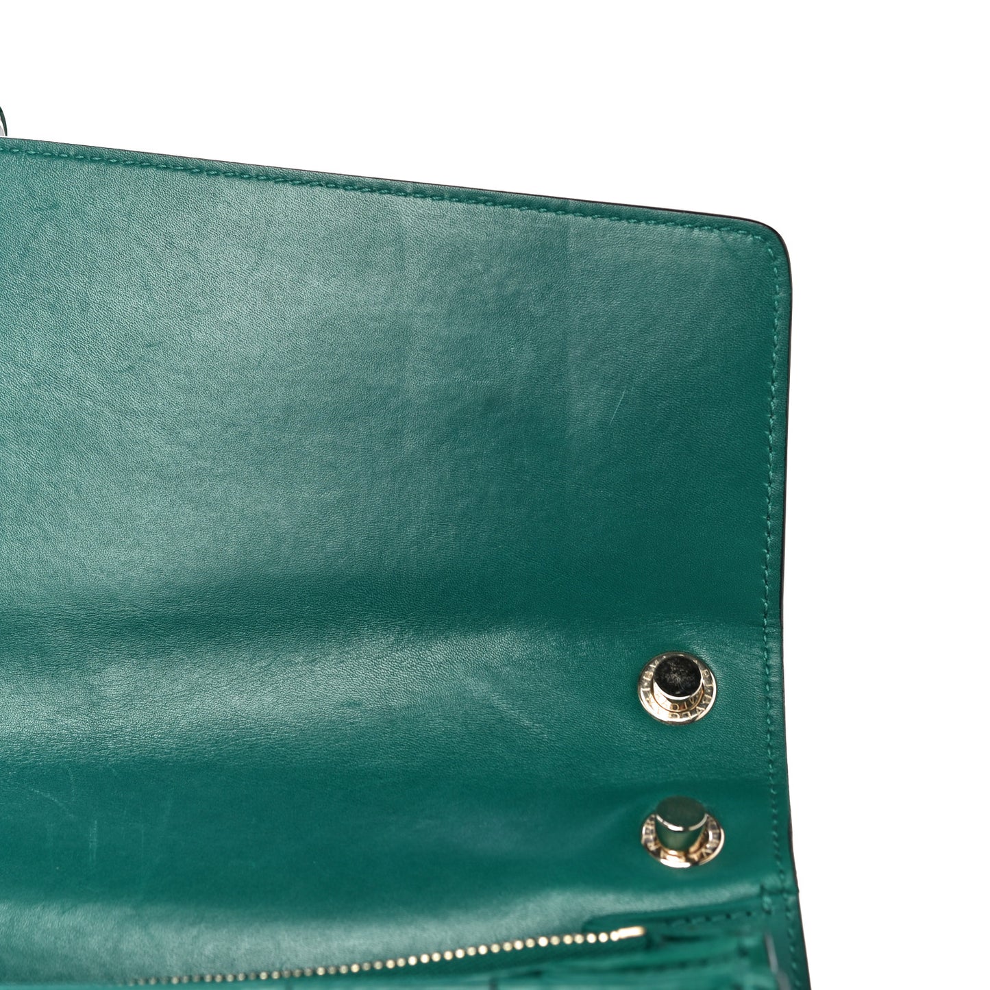 Calfskin Serpenti Forever Shoulder Bag Emerald Green