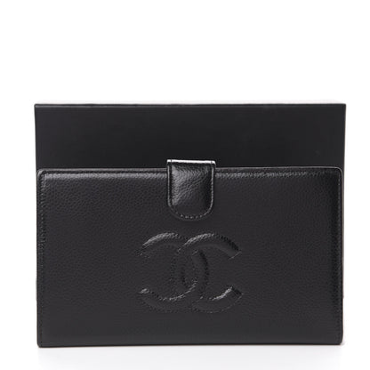 Chanel Caviar Timeless CC French Wallet Black 14 of 15