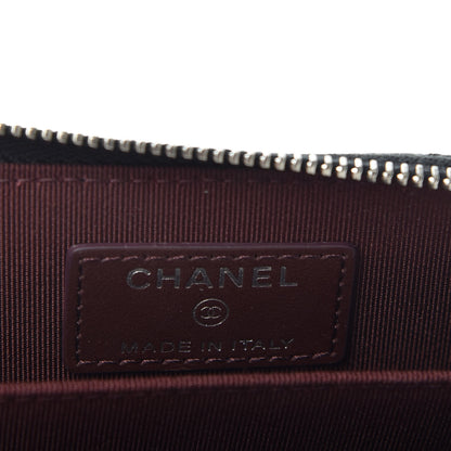 Chanel Caviar Quilted Zip Coin Purse Black 6 of 8