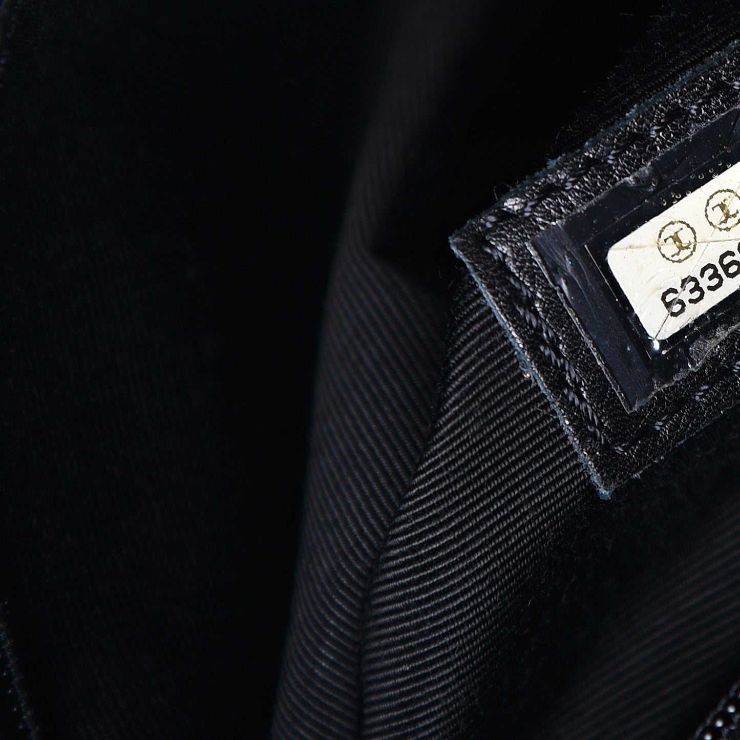 Caviar Quilted Medallion Tote Black