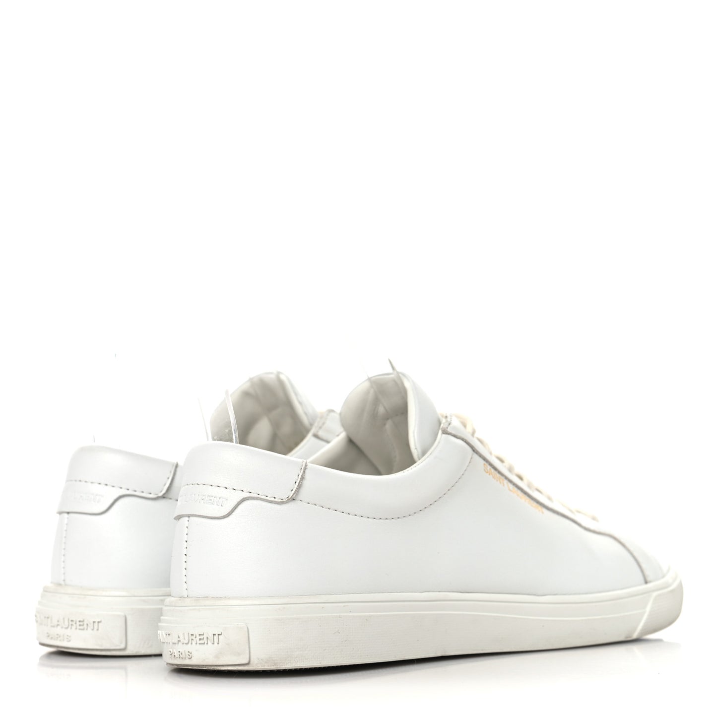 Calfskin Andy Low Top Sneakers 37.5 Blanc Optique