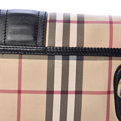 Burberry House Check Satchel Black 15 of 17