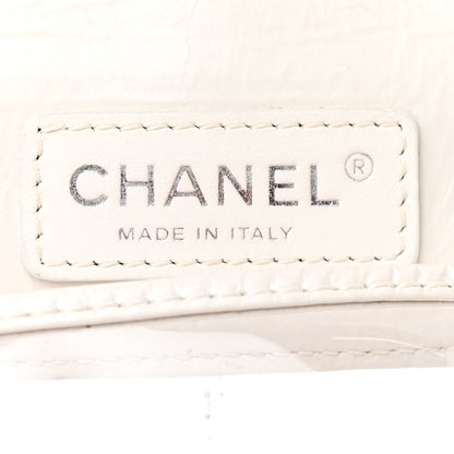 Chanel Crumpled Calfskin PVC Quilted Backpack White 6 of 15