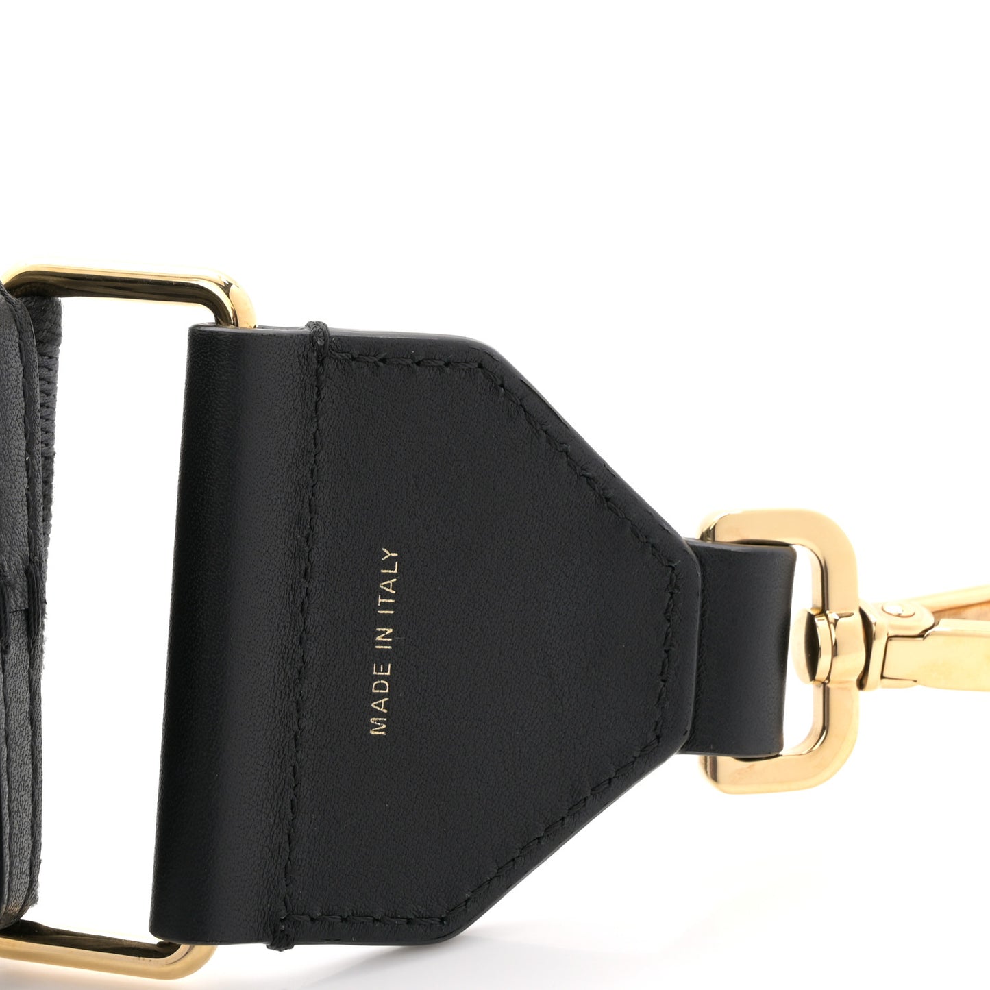 Ribbon Vitello Seta FF 1974 Adjustable Strap You Black