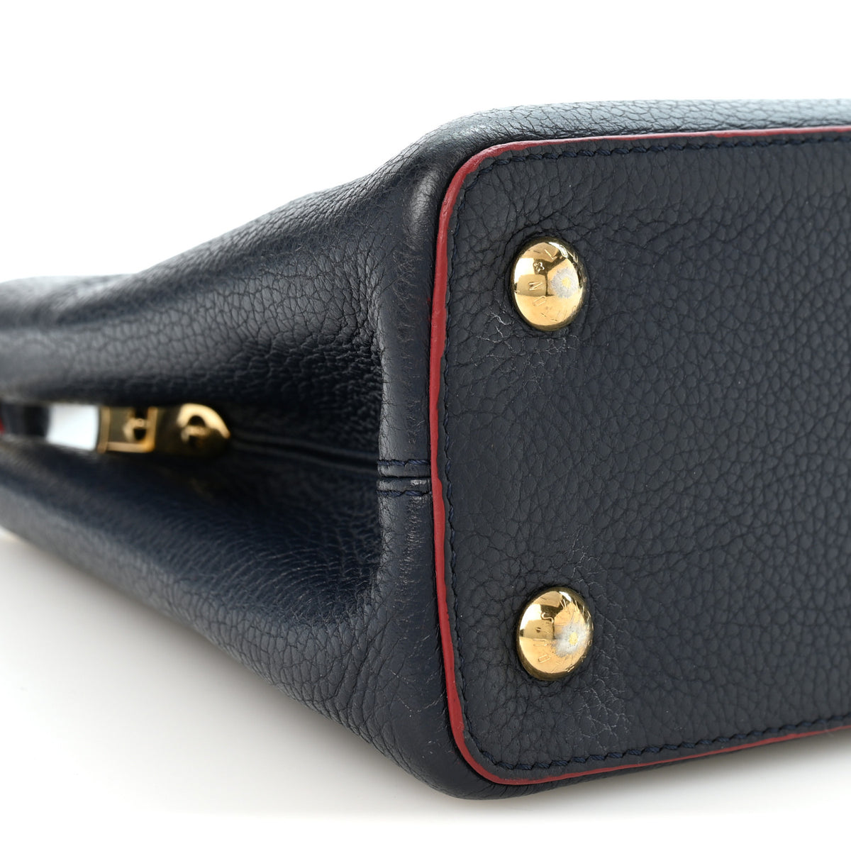 Louis Vuitton Taurillon Capucines PM Marine Rouge 8 of 10