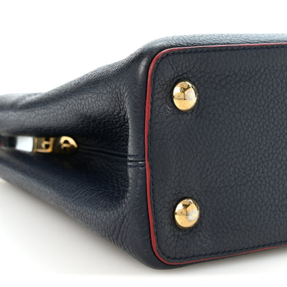 Louis Vuitton Taurillon Capucines PM Marine Rouge 8 of 10