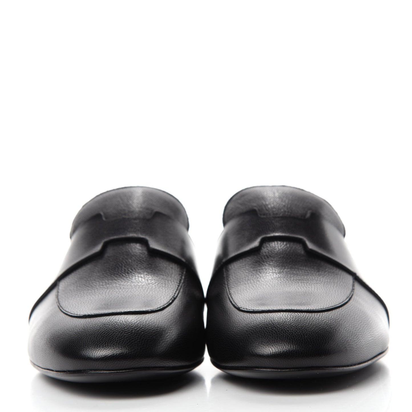 Supple Goatskin Catena Mules 36 Black