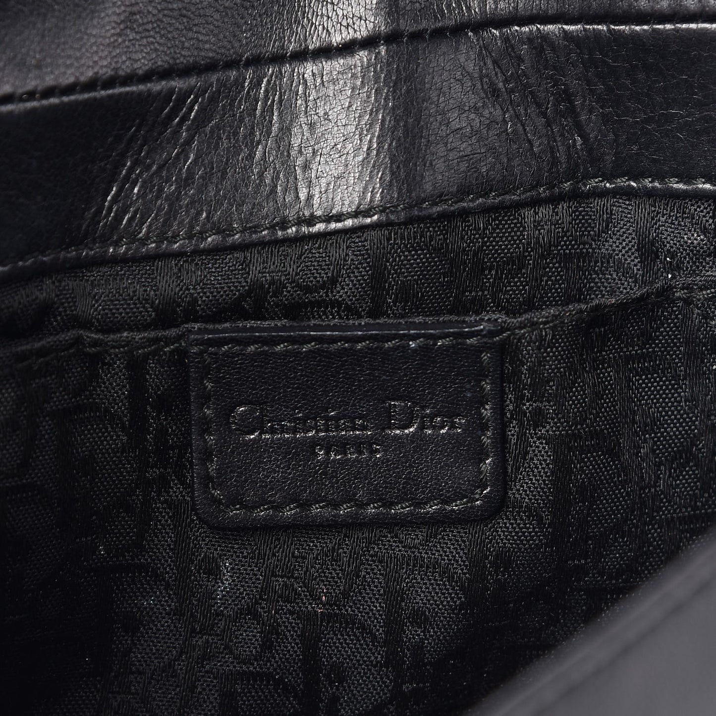 Lambskin Admit It Clutch Black