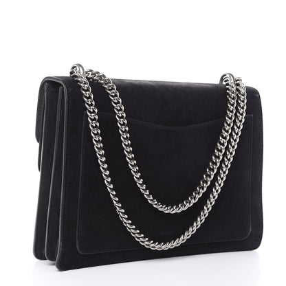 Gucci Suede Medium Dionysus Shoulder Bag Black 3 of 12
