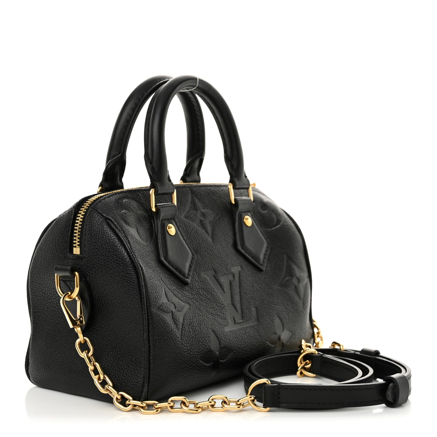 Empreinte Monogram Giant Speedy Bandouliere 20 Black