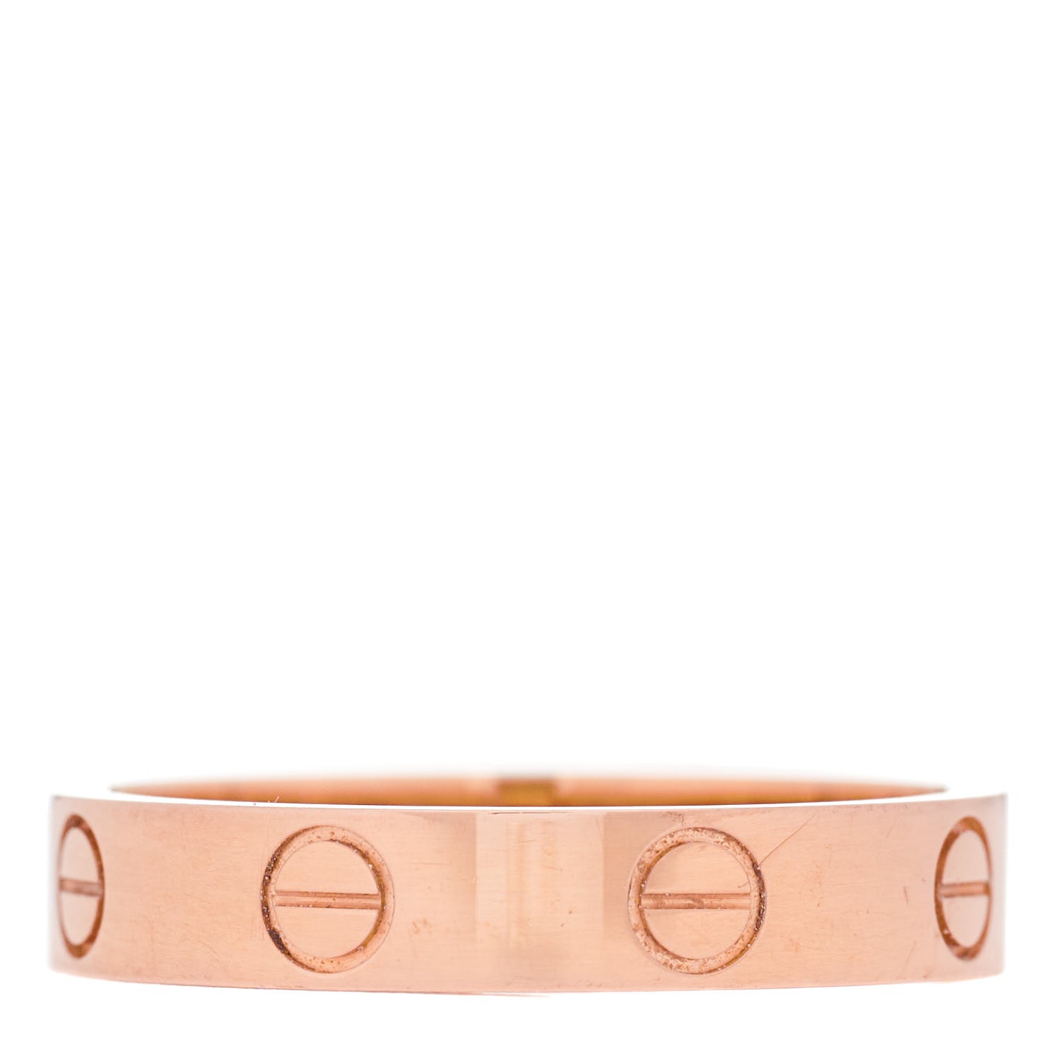 Cartier 18K Pink Gold 3.5mm LOVE Wedding Band Ring 53 6.25 6 of 10