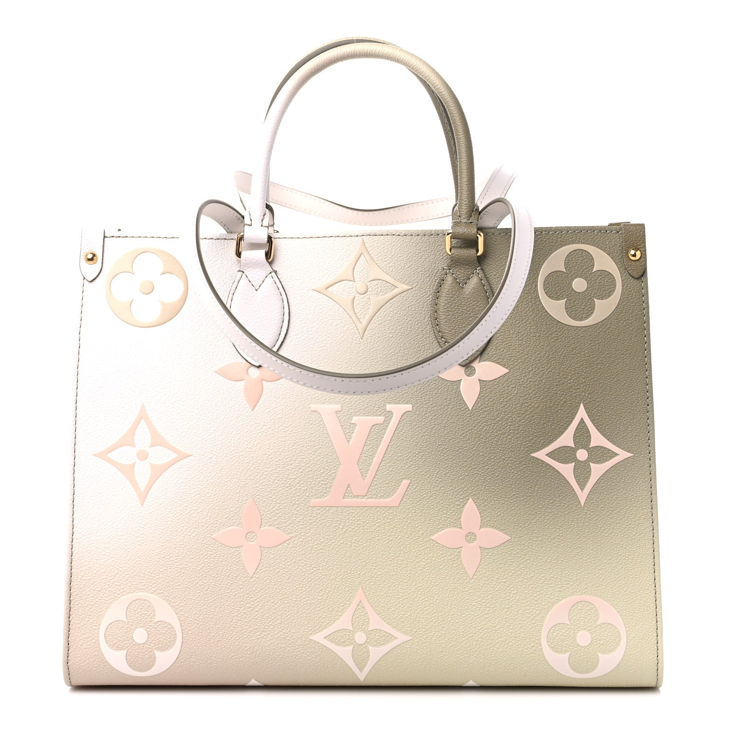 Louis Vuitton Monogram Giant Spring In The City OnTheGo MM Sunset Kaki 1 of 8