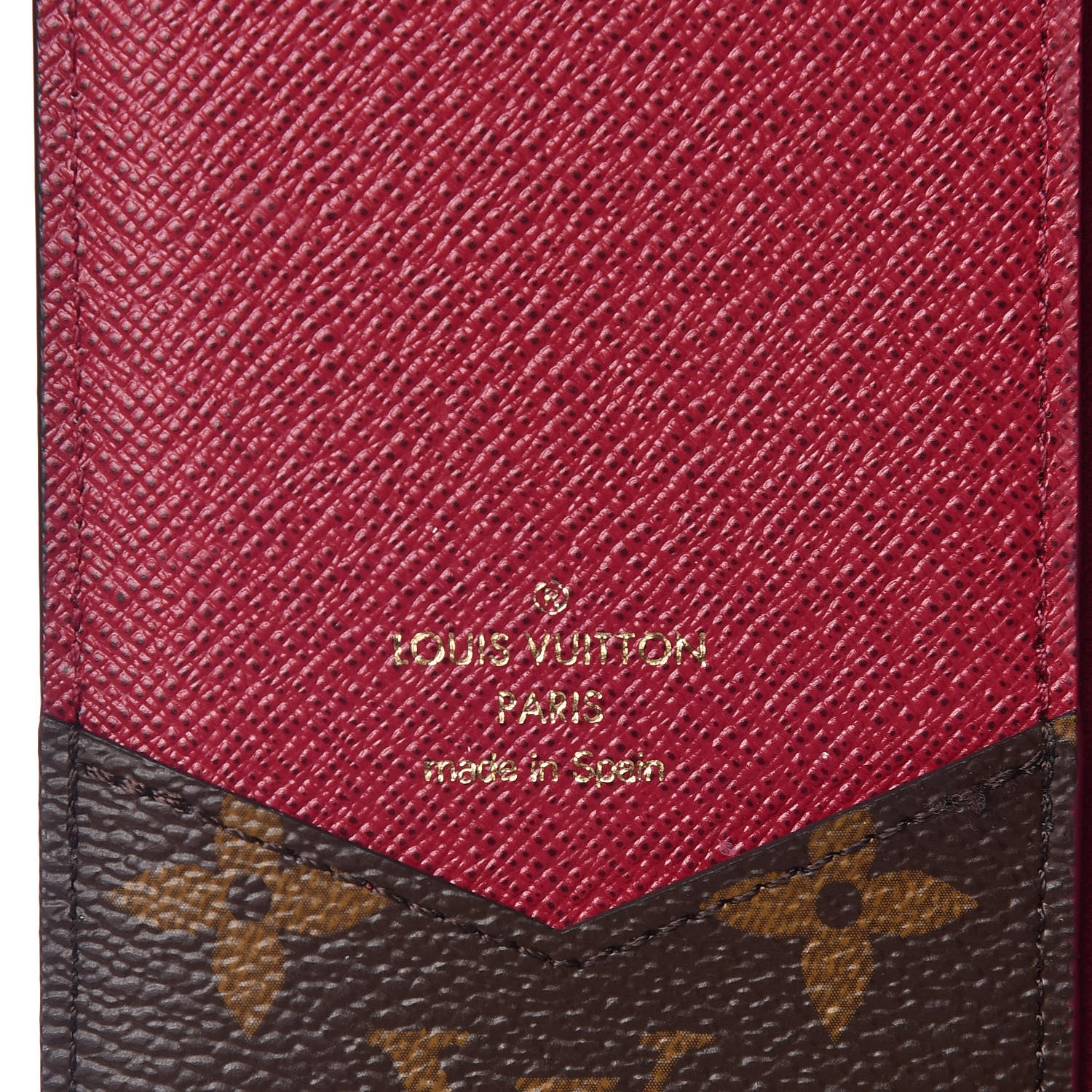Louis Vuitton Monogram iPhone X Folio Case Fuchsia 6 of 7