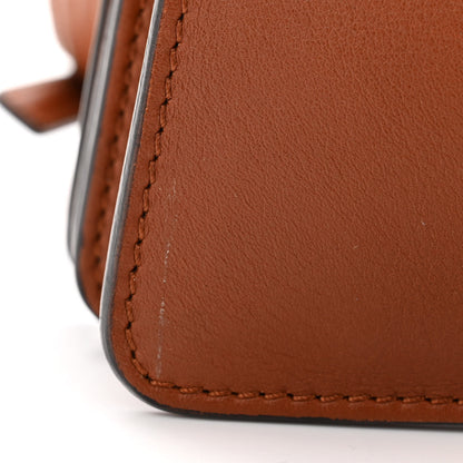 Chloe Suede Calfskin Medium Faye Shoulder Bag Tobacco 10 of 10