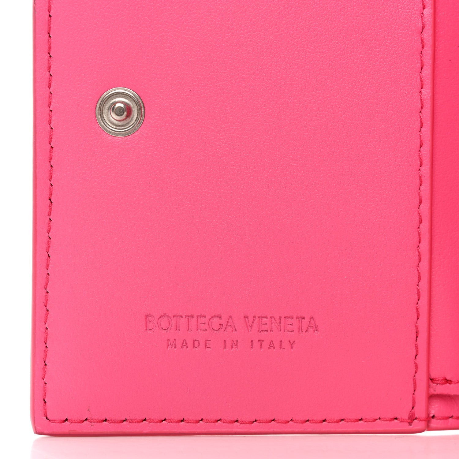 Bottega Veneta Lambskin Intrecciato Wallet Bon Bon 6 of 7