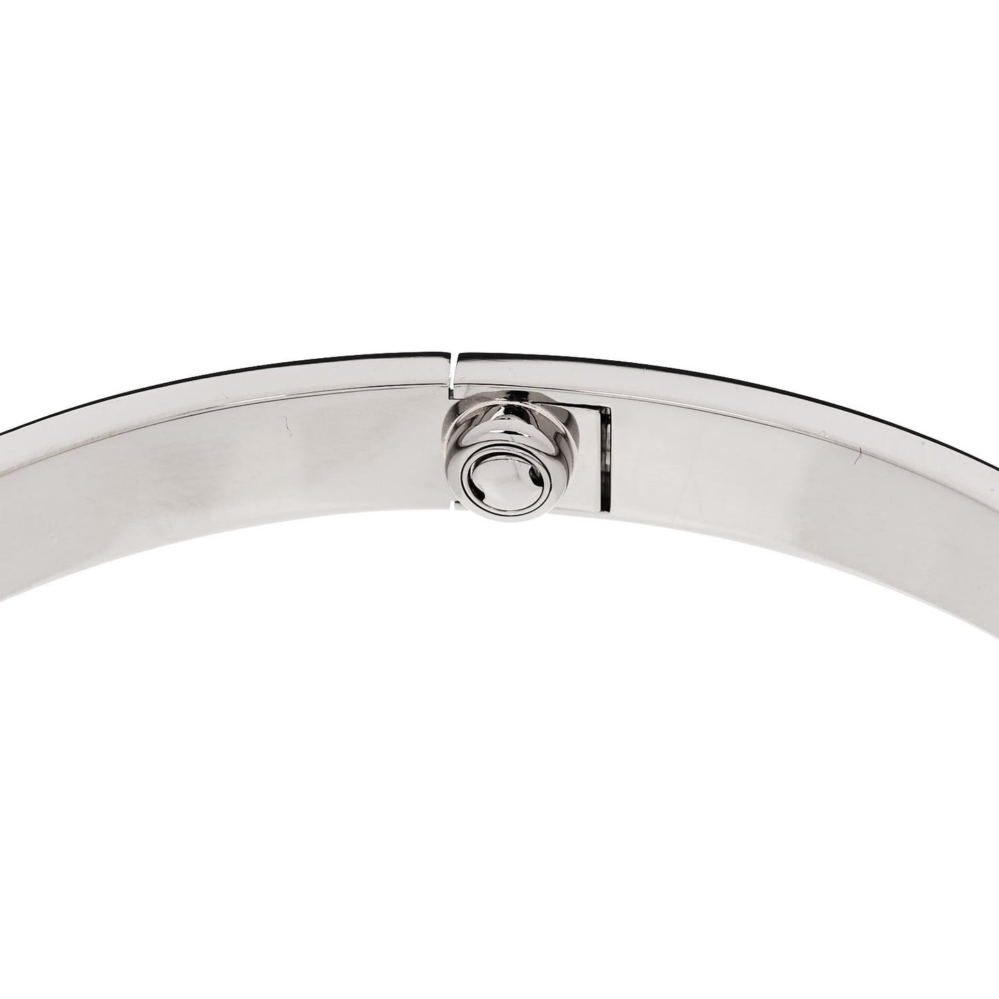 18K White Gold LOVE Bracelet 21