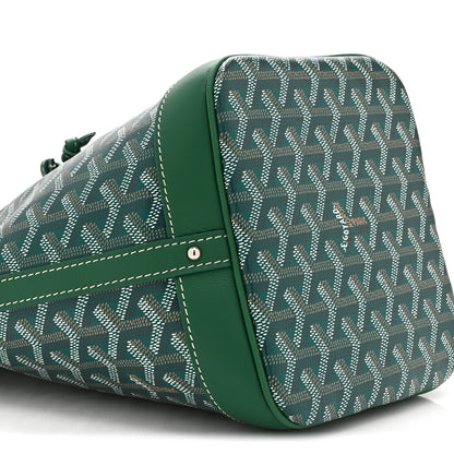 Goyard Goyardine Petit Flot Bucket Bag PM Green 9 of 10