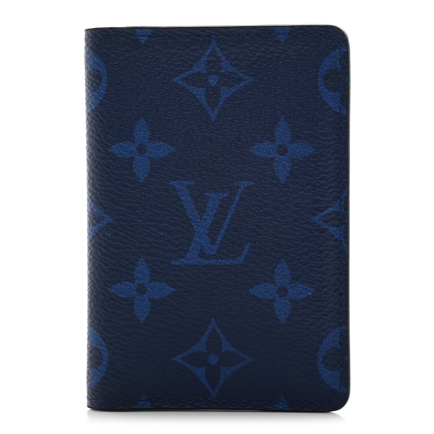 Louis Vuitton Taigarama Pocket Organizer NM Cobalt 1 of 9
