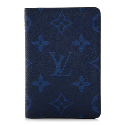 Louis Vuitton Taigarama Pocket Organizer NM Cobalt 1 of 9