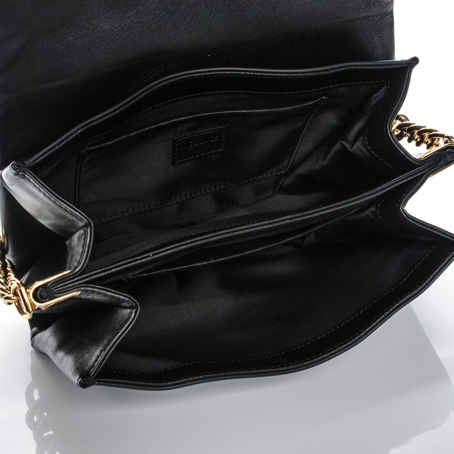 Versace Nappa Palazzo Sultan Shoulder Bag Black 5 of 6